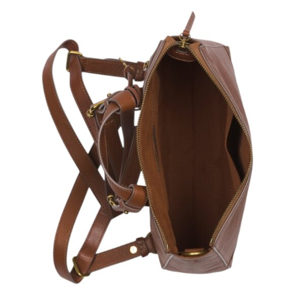 FOSSIL Leather Backpack - Picture 3 of 4